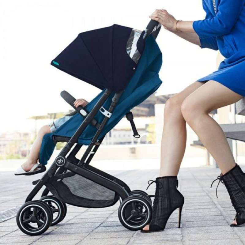 Jual Stroller Gb Qbit New Silver Fox Grey di Seller Janaka