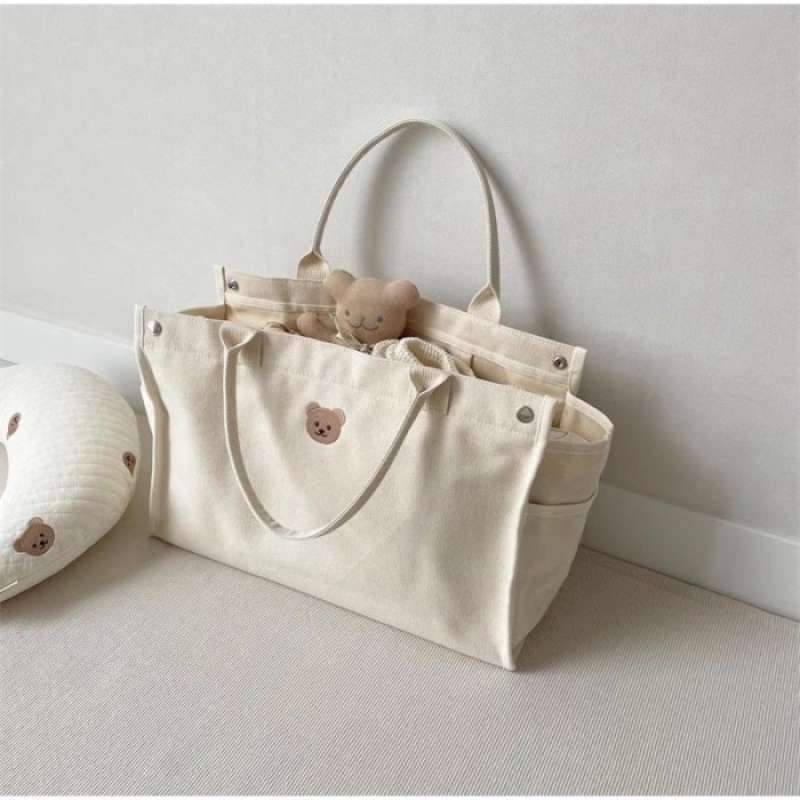 Diaper store bag canvas