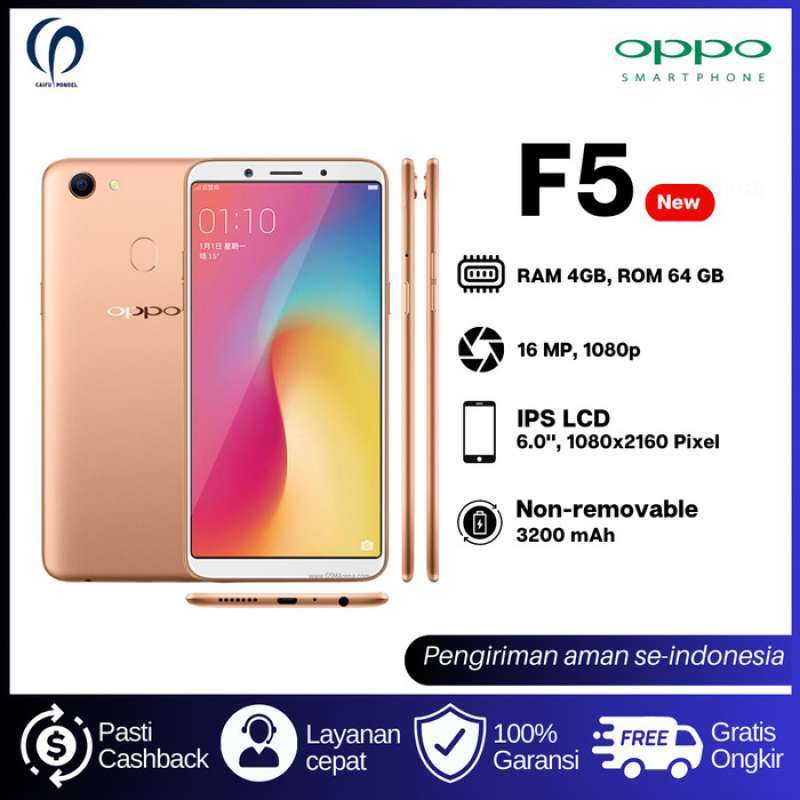 Hp Oppo F5 Ram 6 Harga dan Spesifikasi Terbaru Februari 2024