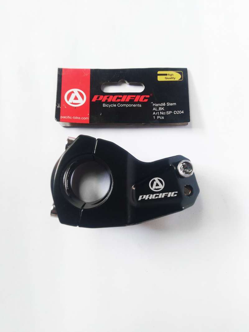 Jual Stem Pendek Pendek Pacific OS 31.8 HITAM Stem Sepeda Pacific