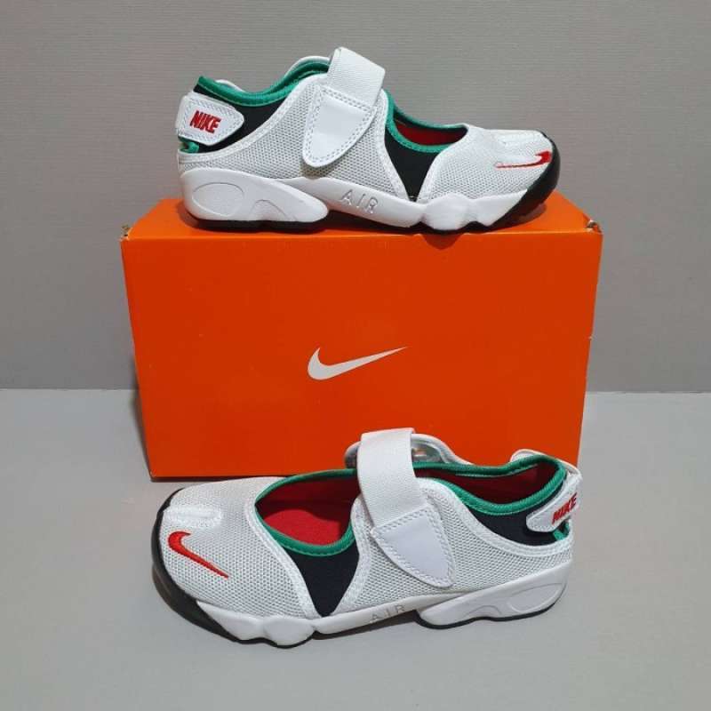 Nike air rift white green 2025