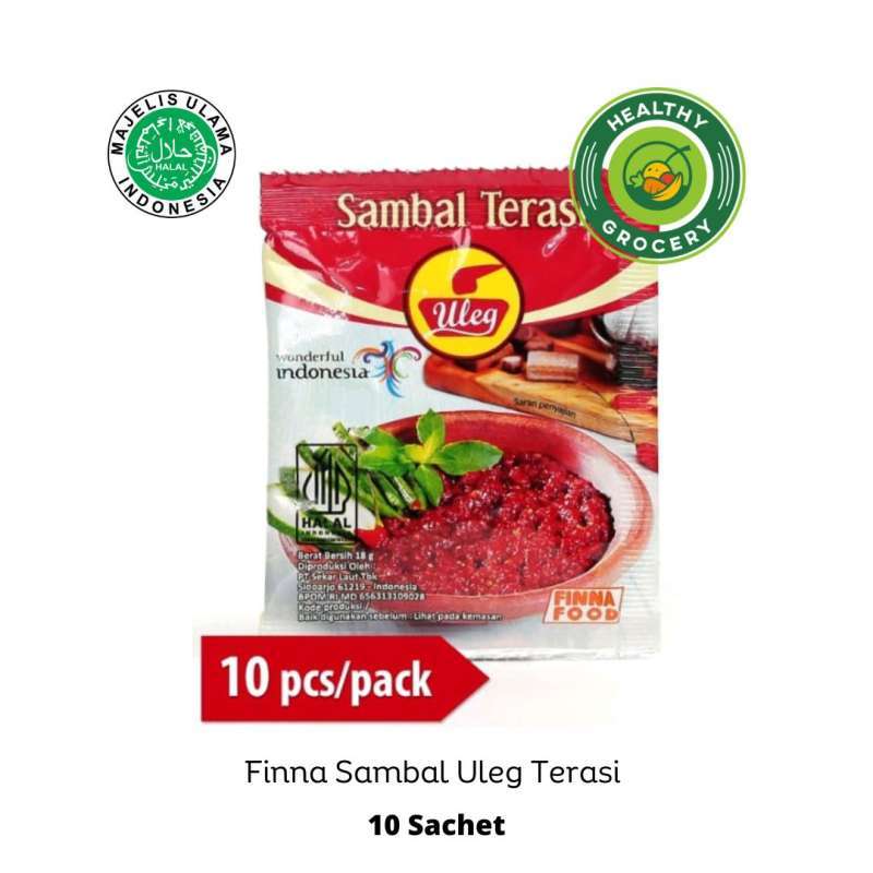 【Bibiyuchi】SAMBAL ULEG 75セット Sambel Uleq Terasi Gratis Ongkir 🔥 Harga Murah Juli 2025