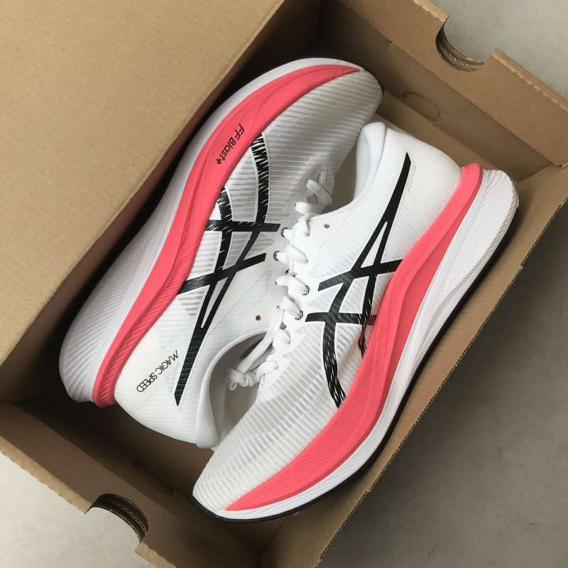 Jual Asics Magic Speed 3 White Black Pink Di Seller Forbs