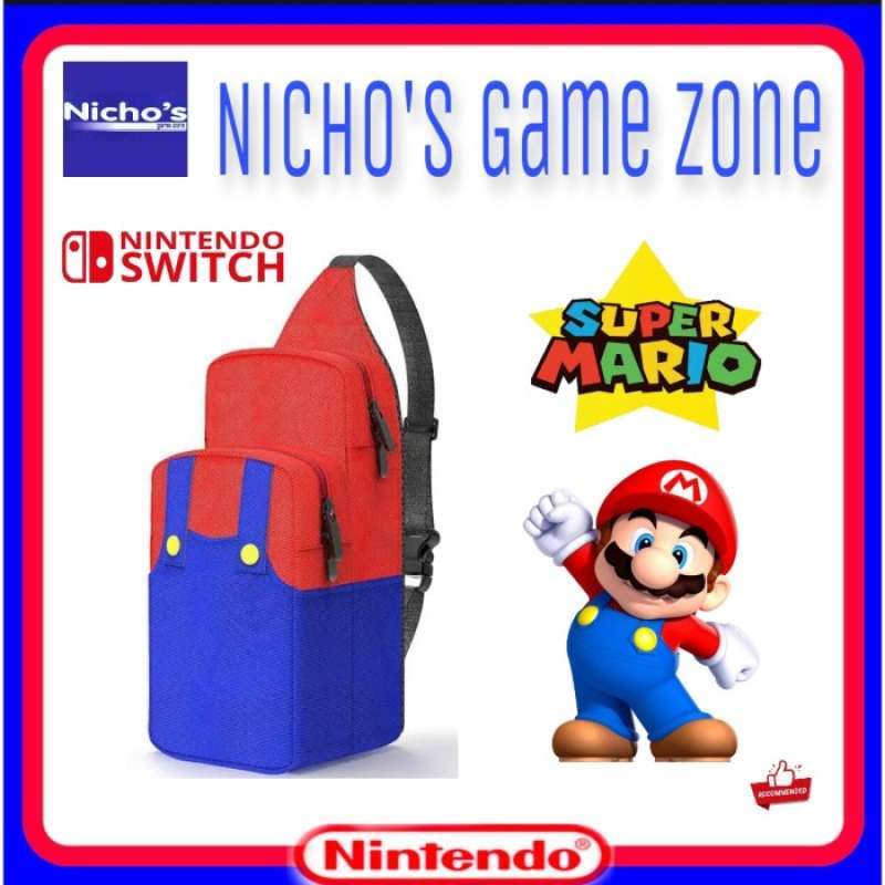 Promo SLING BAG TAS SELEMPANG MARIO BROS FOR NINTENDO SWITCH