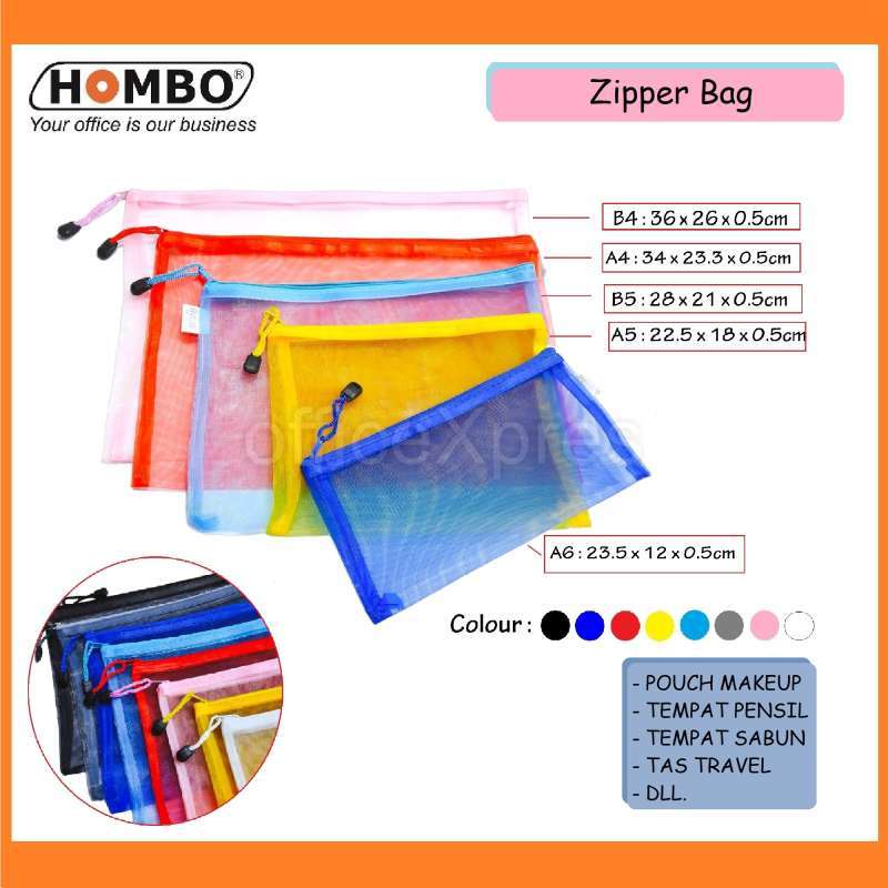 Jual zipper pouch on sale