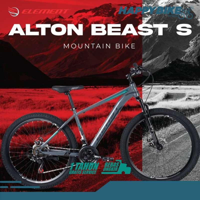 Jual Element Sepeda Mtb Alton Beast S 24speed Gunung Di