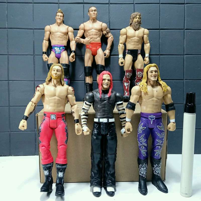 WWE』HHH & 駆け込ん R,ORTON フィギュア
