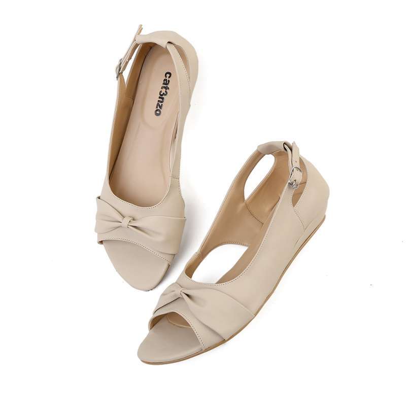 Sepatu sandal hotsell flat