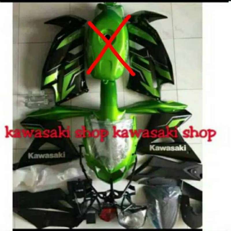 Promo Upgrade Fairing Ninja RR New Lis Hijau 2015 Depan Belakang Full Body  Tanpa Tangki Original Kawasaki Diskon 9% di Seller Ababa Store - Cileungsi,  Kab. Bogor | Blibli