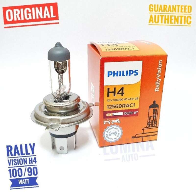 Philips rally vision hot sale h4
