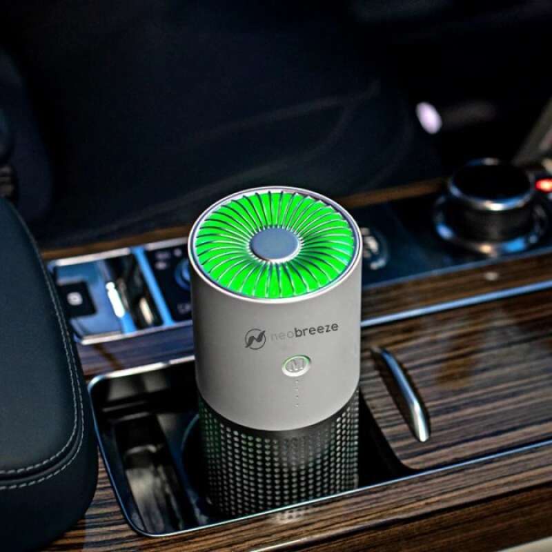 Promo Car Ionizer Air Purifier Cup Holder Hepa Filter Pembersih