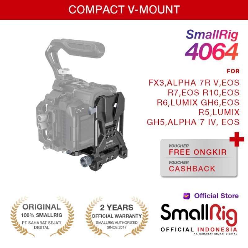 Smallrig Videokamera-Akku VB155 Mini V-Mount