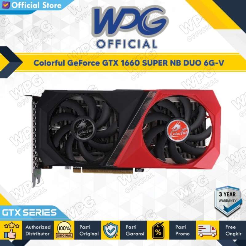 Colorful geforce gtx deals 1660 super nb 6g