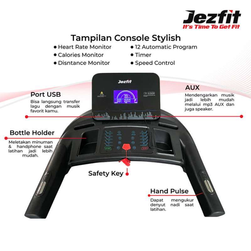 Jazfit treadmill 2025 manual