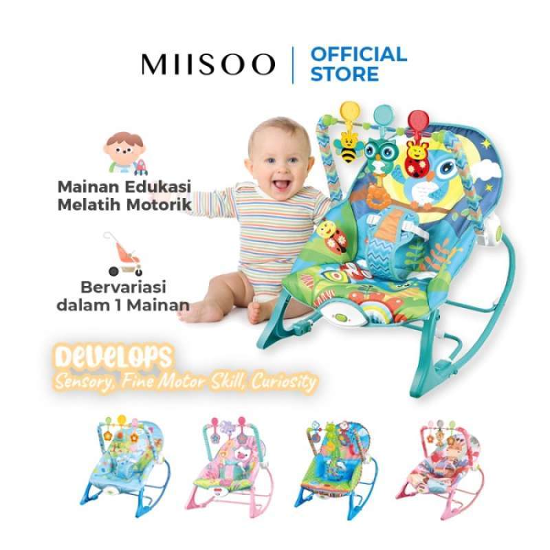 MIISOO Baby Bouncer Kursi Goyang Manual Baby Space 10in1 Rocker