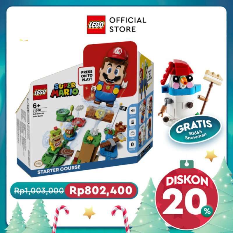 Lego super mario 2025 promo