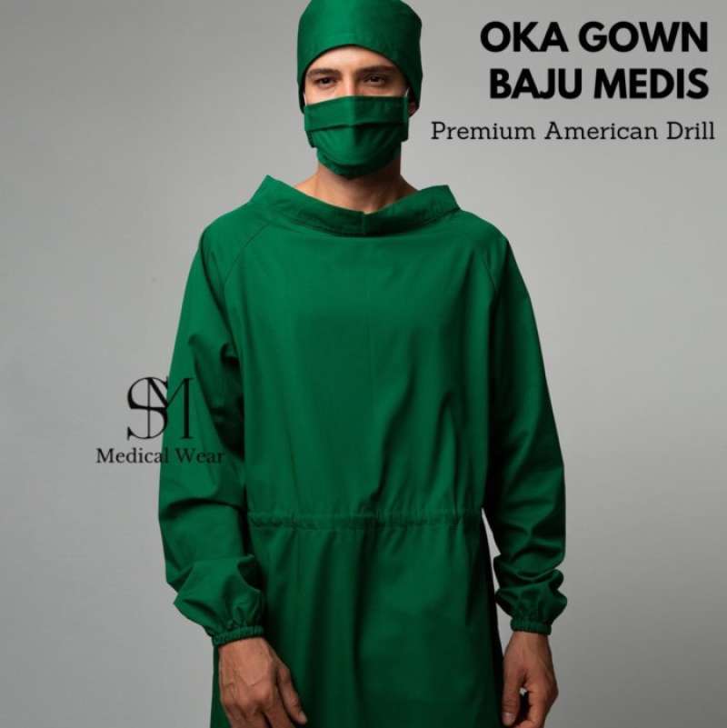 Jual Surgical Gown Baju Operasi Jubah Operasi Baju Ok Gown Sm Medical Wear Di Seller Himama Store Jatimulyo Kab. Kebumen Blibli