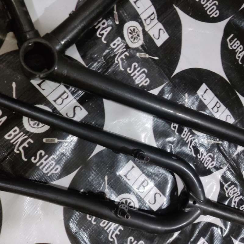 Frame Set Mtb Taiwan 26 Besi Hitam Batangan Batang Not Federal Sale