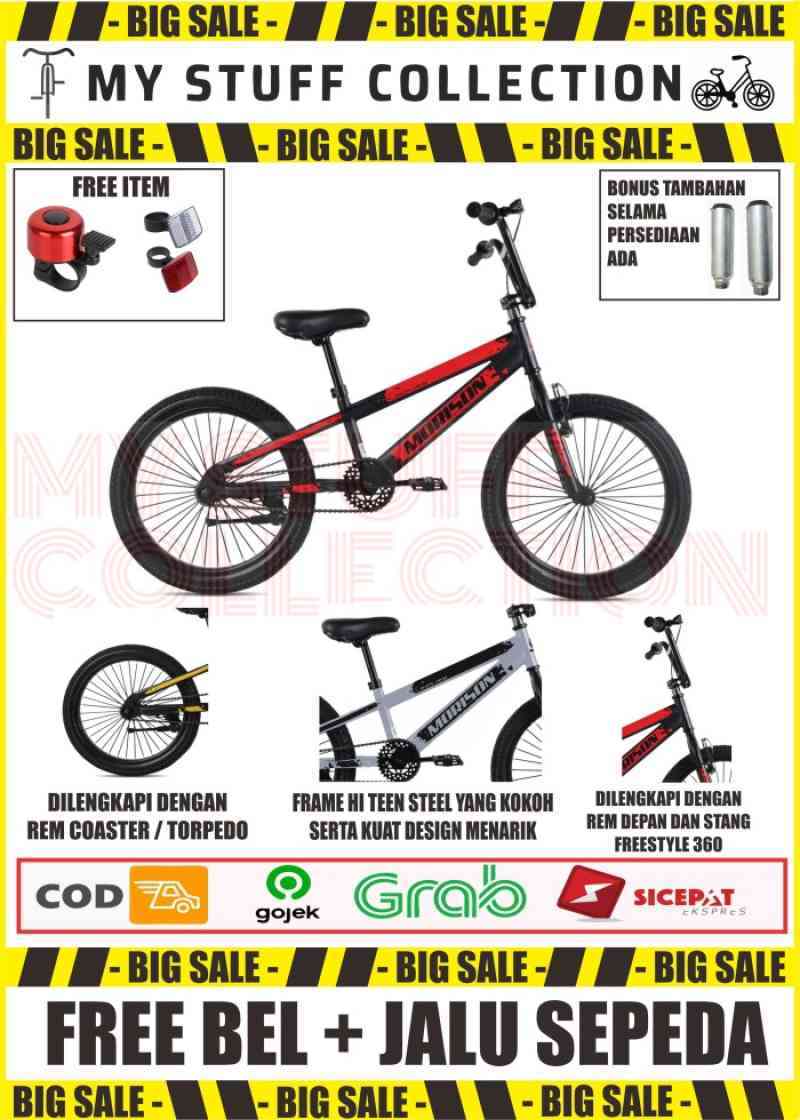 Jual Sepeda Bmx Ukuran 20 Inch Rem Depan Torpedo Untk Anak Hingga Dewasa Terbaik Red Di Seller Therbaith Kramat Kota Jakarta Pusat Blibli