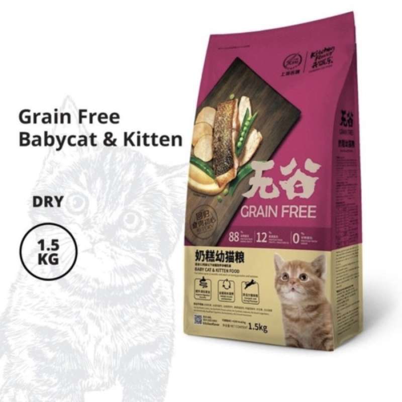 Promo Kitchen Flavor Baby Kitten Kitten Cat Food 1.5 Kg Freshpack Diskon 38 Di Seller Ola Store Jatimulyo Kab. Kebumen Blibli