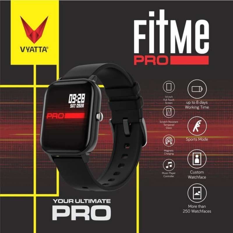 Promo Jam Tangan Olahraga VYATTA Fitme Pro Smartwatch Pintar