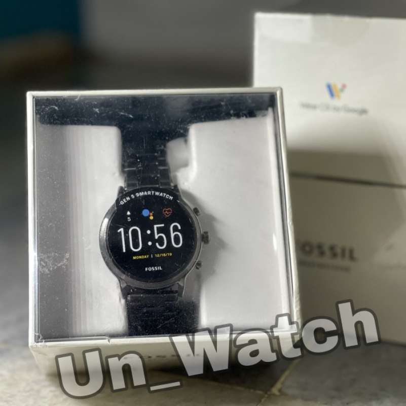 Promo Fossil The Carlyle Gen 5 FTW4024 100 Original Receipt