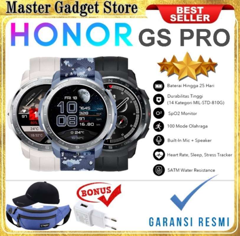 Honor watch 2025 gs pro harga