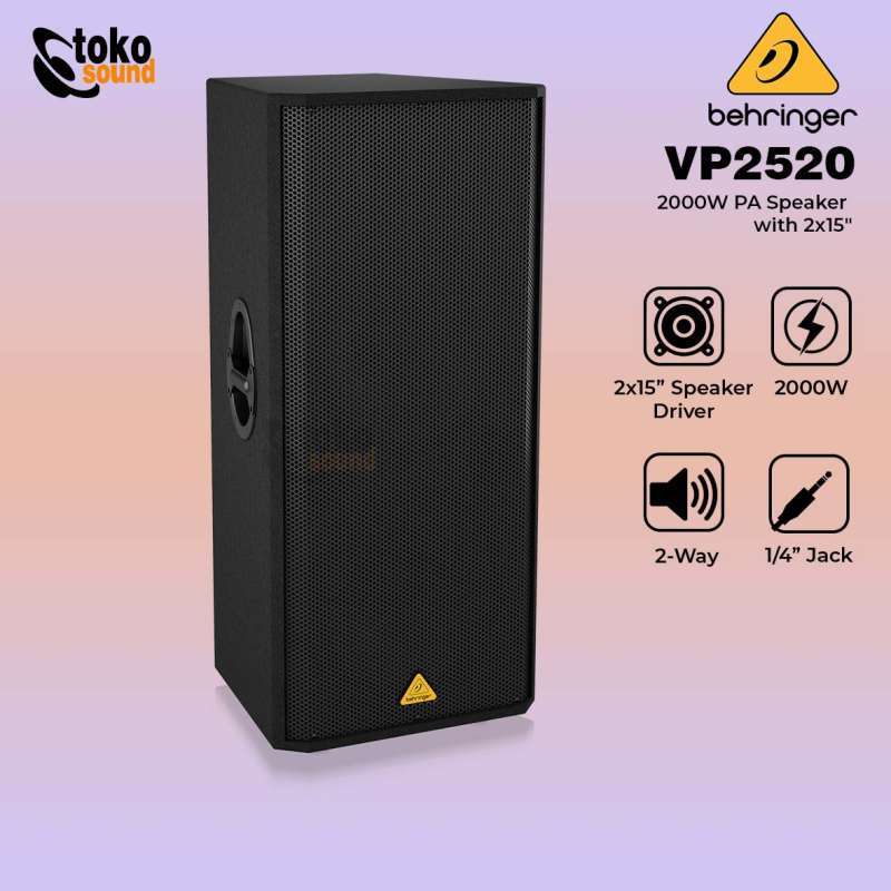 Behringer dual 2024 15 speaker