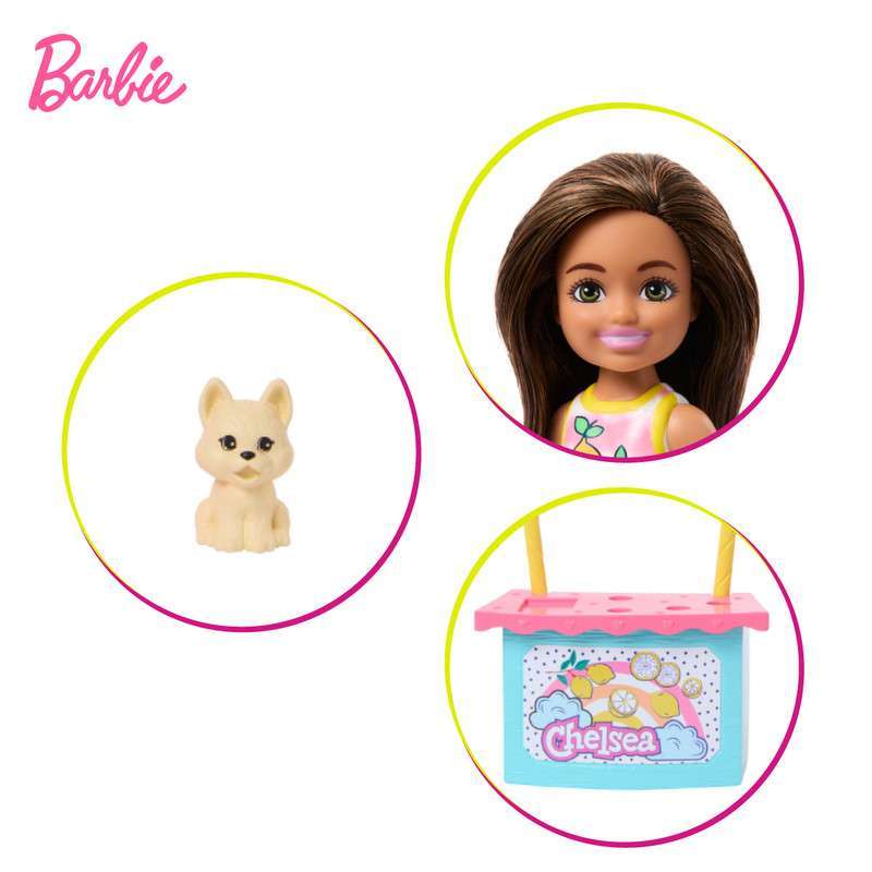 Promo Barbie Chelsea Lemonade Stand Doll Playset Mainan Aksesoris Boneka Anak Perempuan Diskon 40 Di Seller Mattel Official Store Gandasari Kota Tangerang Blibli