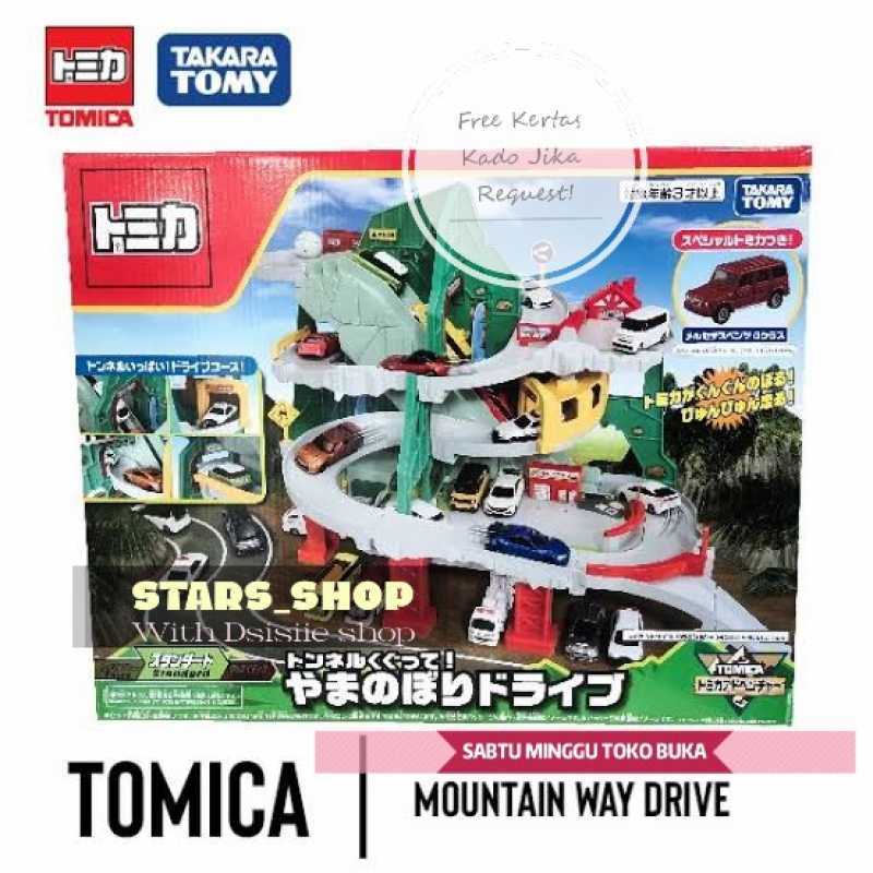 Promo Takara Tomy World Tunnel Mountain Way Drive Playset Original