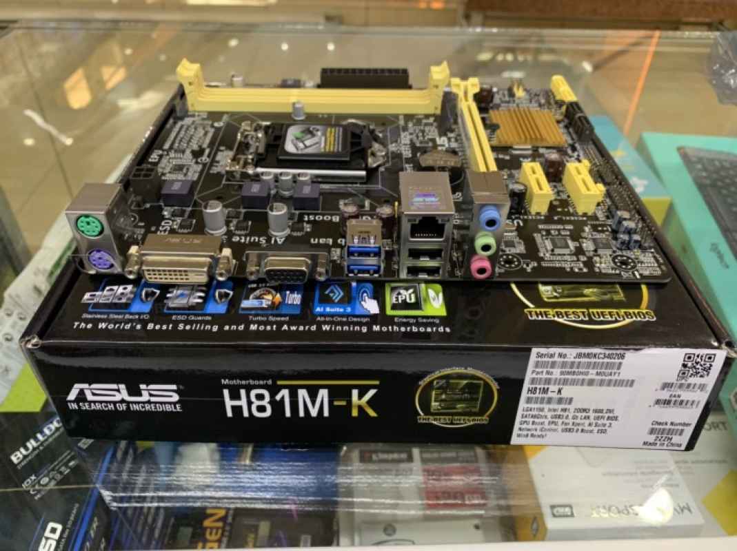 Jual Motherboard Asus H81 Mk Lga 1150 Di Seller Ulita Store Kalibata Kota Jakarta Selatan Blibli