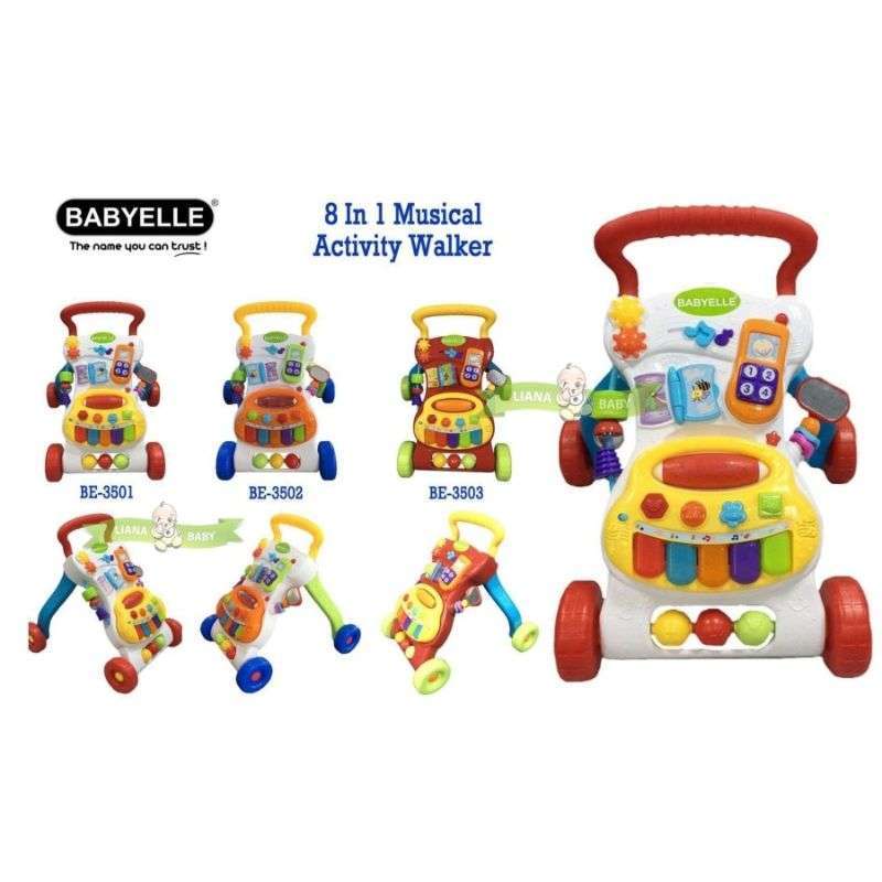 Baby elle 8 in clearance 1 musical activity walker