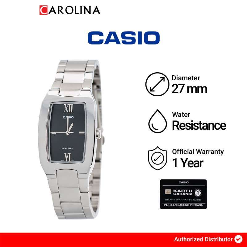 Promo Jam Tangan Pria Casio General MTP 1165A 1C2 Enticer Black