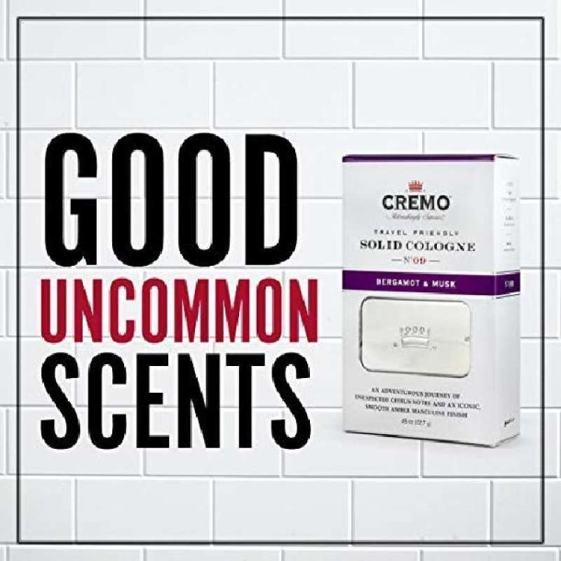 Cremo bergamot & musk spray cologne outlet