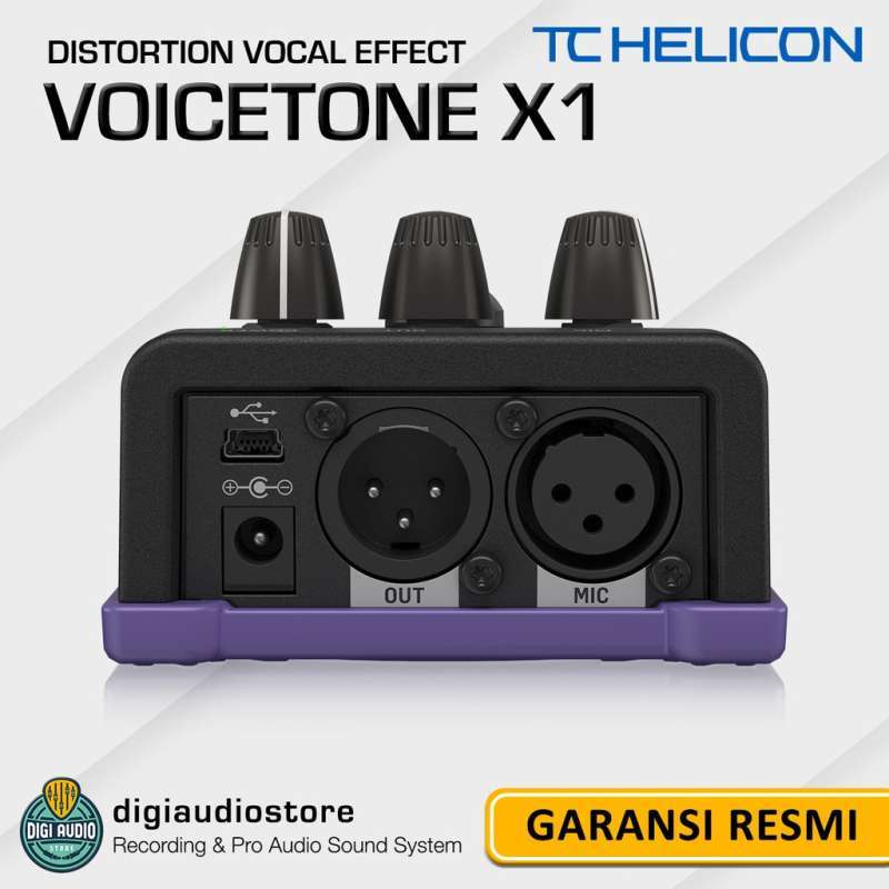 Ecualizador De Sonido TC Helicon VOICETONE X1 Stompbox De Un Solo