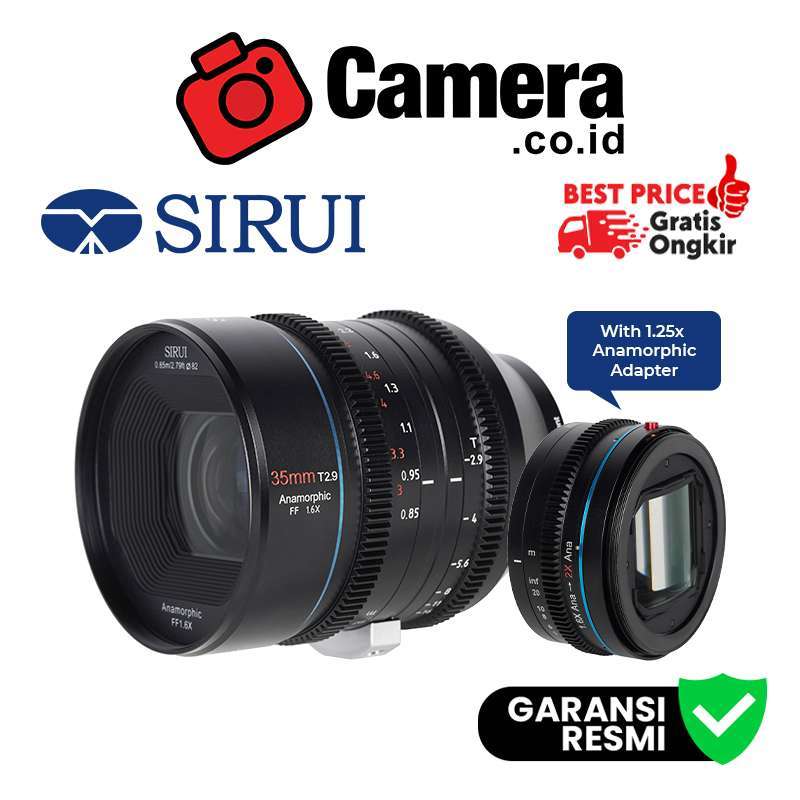 SIRUI Venus 35mm Full-Frame Anamorphic Lens Kit  with Anamorphic Adapter