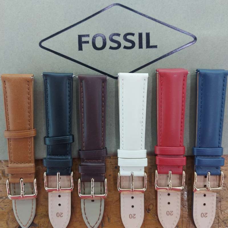 Harga strap jam fossil sale