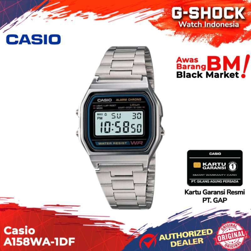 Jual Casio General A158WA 1DF A158WA1DF A158WA A158WA 1DF di
