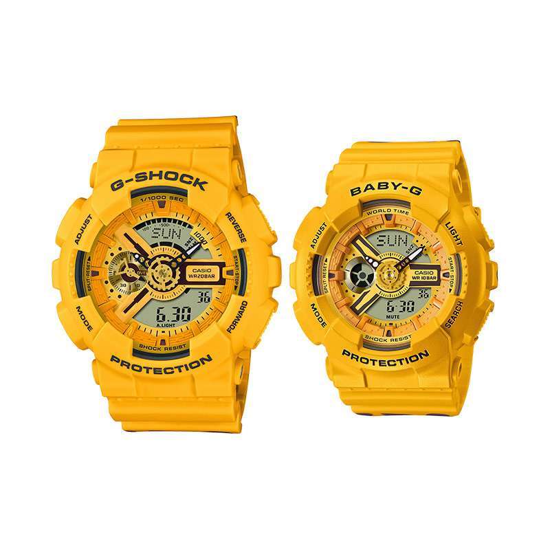 Jam casio couple discount set