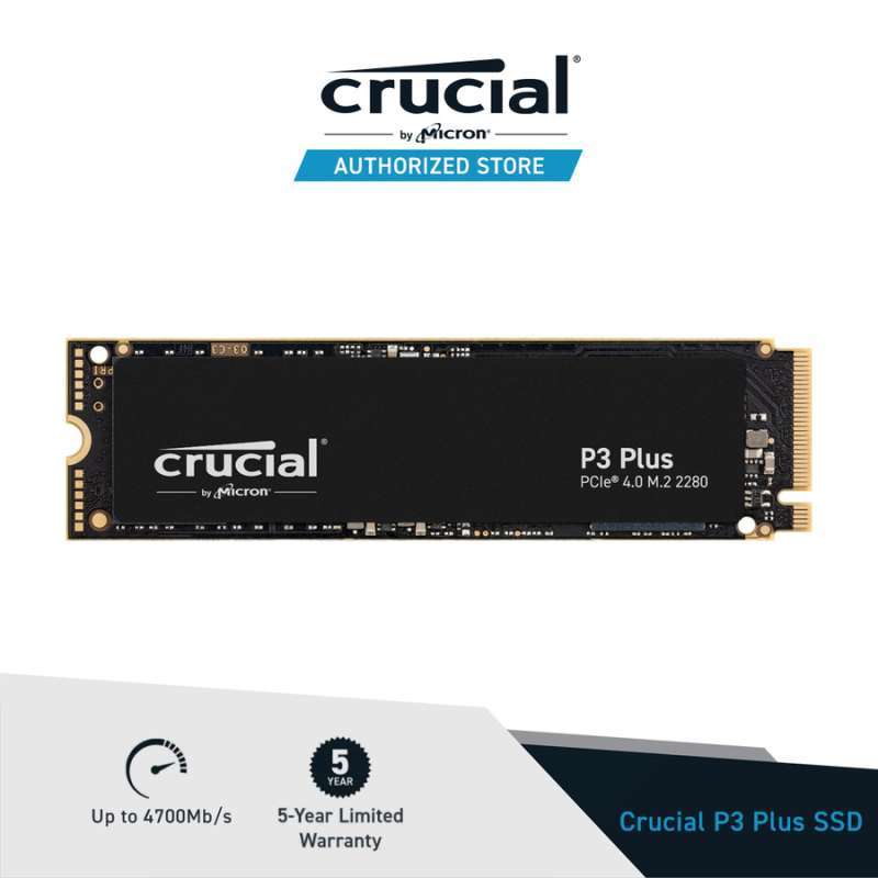 Crucial P3 Plus OEM M.2 - Disque SSD Crucial 