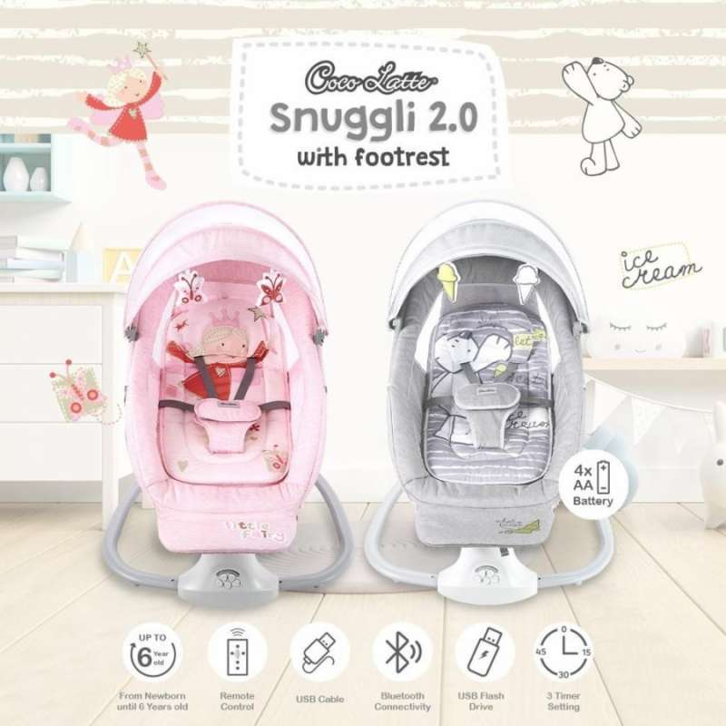 Baby bouncer with footplate hotsell