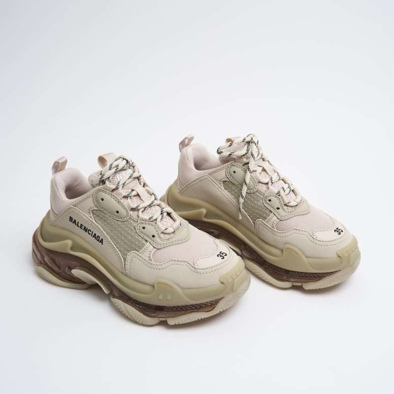 Balenciaga Triple S Clear Sole Sneaker Double Foam and Mesh