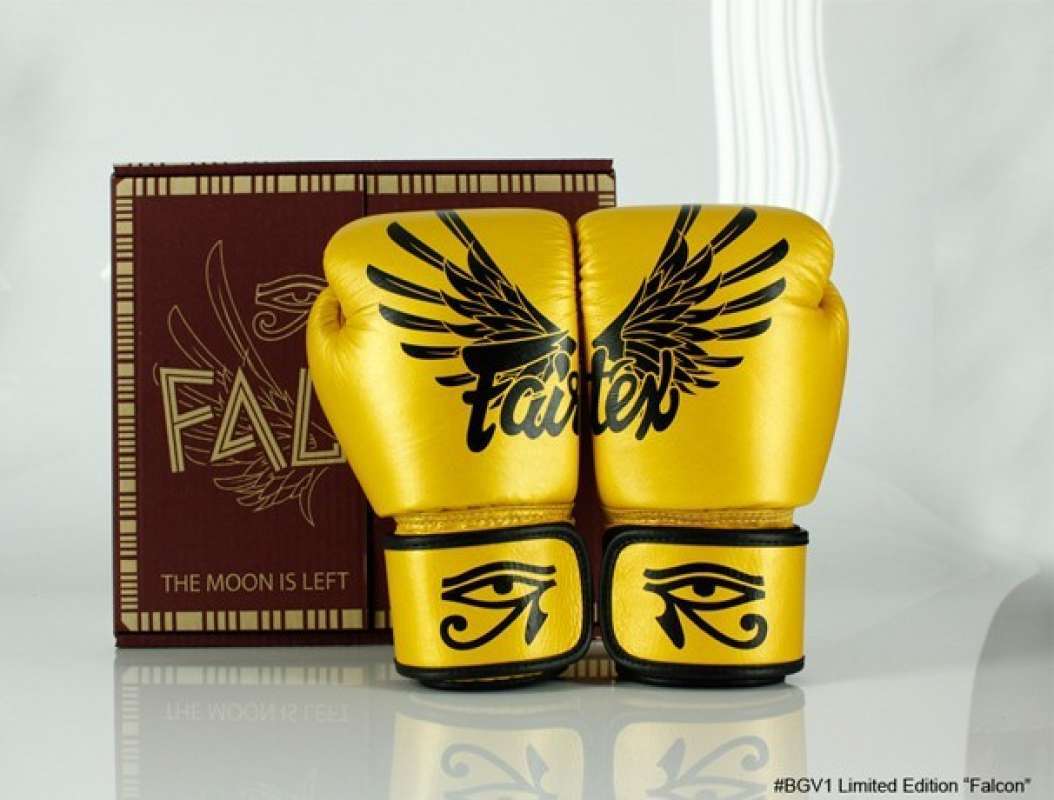 Promo Glove Fairtex Falcon Gold Size 10 Oz Diskon 13 di Seller