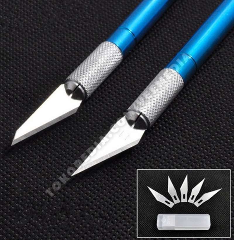craft knife cutter pen knife pisau potong prakarya