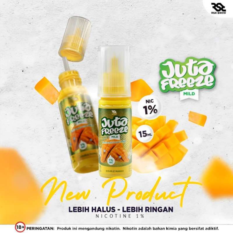 SATUAN Juta Freeze Mild Salt Double Mango 1% 10mg 15ml