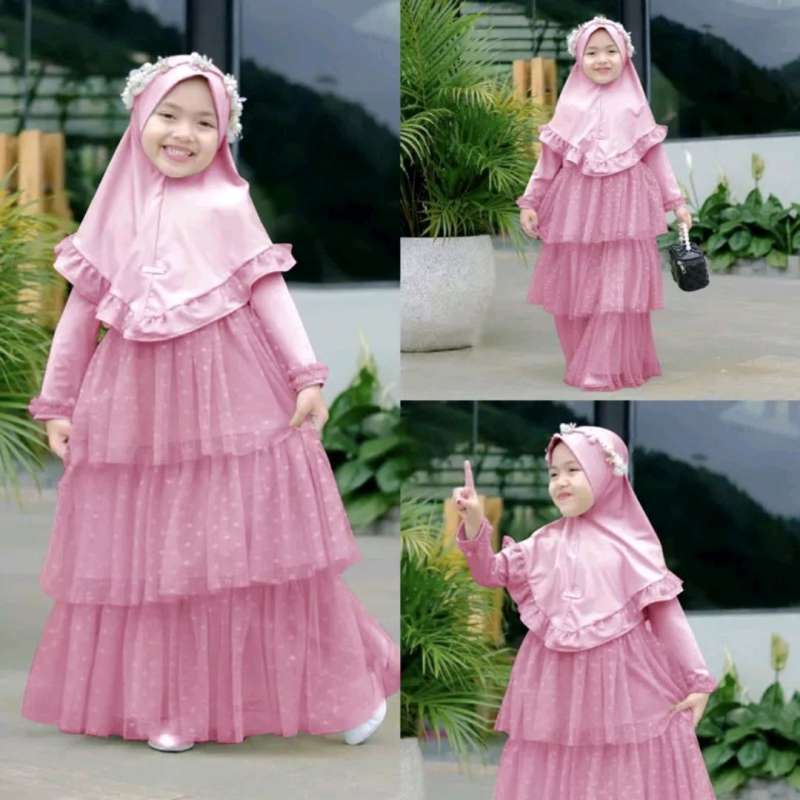 Dress kerudung deals