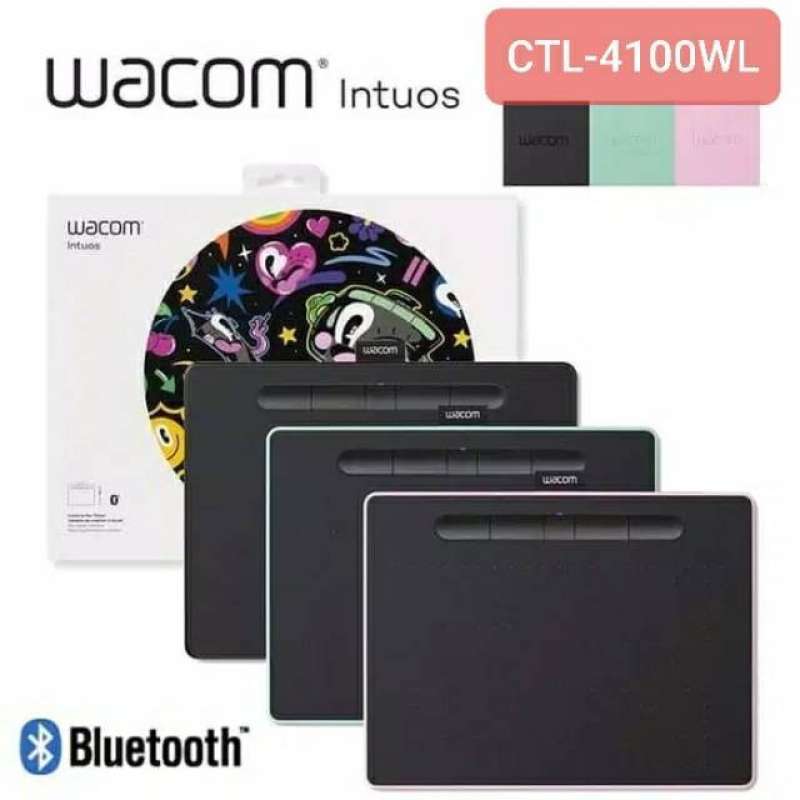 Jual WACOM Intuos CTL4100WL CTL 4100 Pen Small with Bluetooth