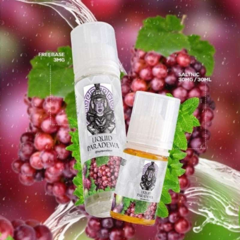 LIQUID PARADEWA ANGGUR ATHENA 60ML 3MG BY RCRAFT X QORY GORY