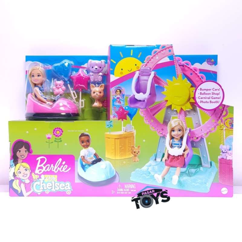 Barbie carnival playset clearance