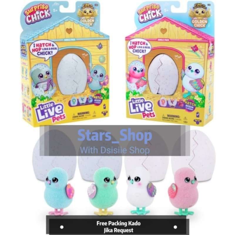 Little live discount pets golden chick